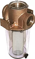 GROCO ARG-1000 Series 1" Raw Water Strainer w/Non-Metallic Plastic Basket