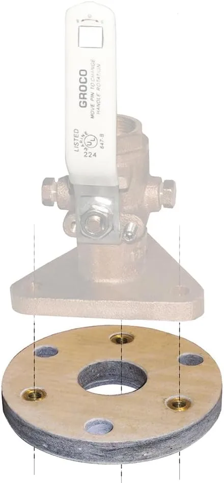 GROCO Backing Block f/1-1/4" & 1-1/2" Seacocks