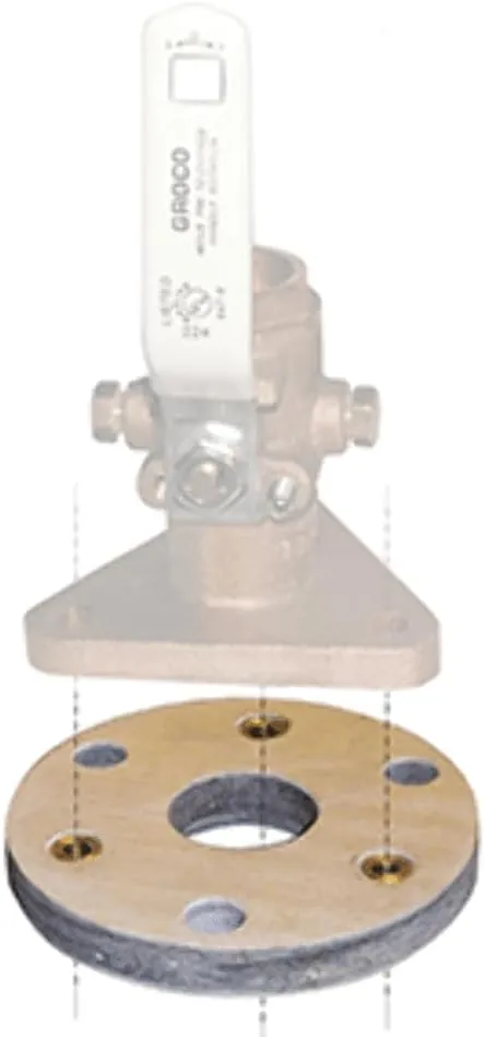 GROCO Backing Block f/1-1/4" & 1-1/2" Seacocks