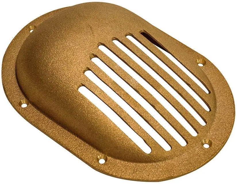 GROCO Bronze Clam Shell Style Hull Strainer f/Up to 1-1/2" Thru Hull