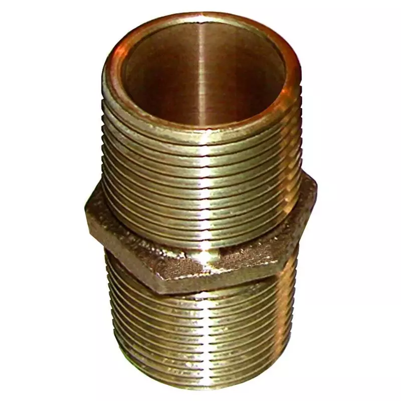 GROCO Bronze Pipe Nipple - 2" NPT