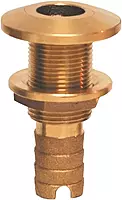 GROCO Bronze Hose Barb Thru-Hull Fitting - 1-1/8"