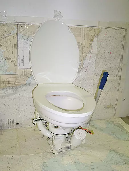 GROCO K Series Hand Operated Marine Toilet