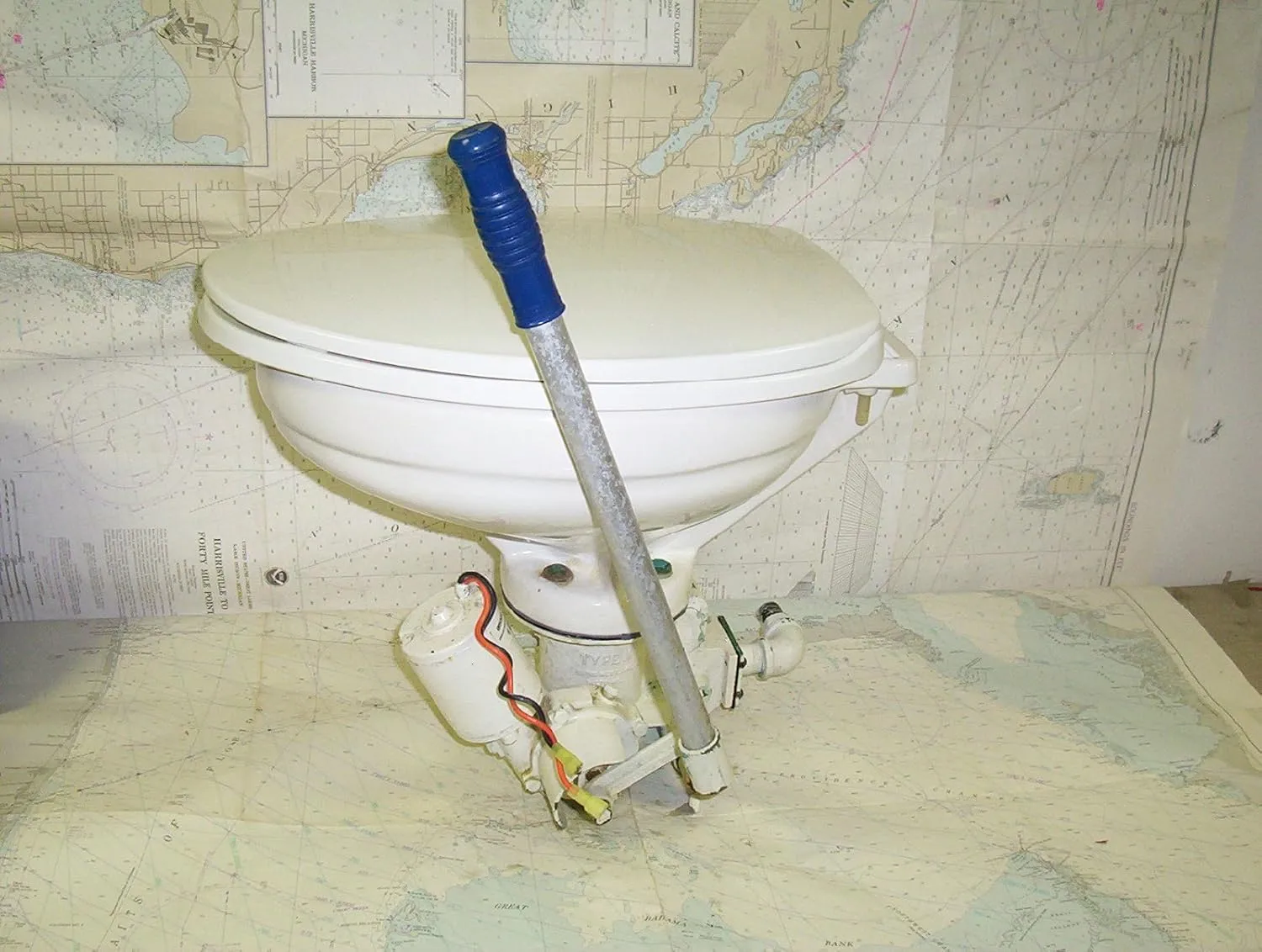 GROCO K Series Hand Operated Marine Toilet