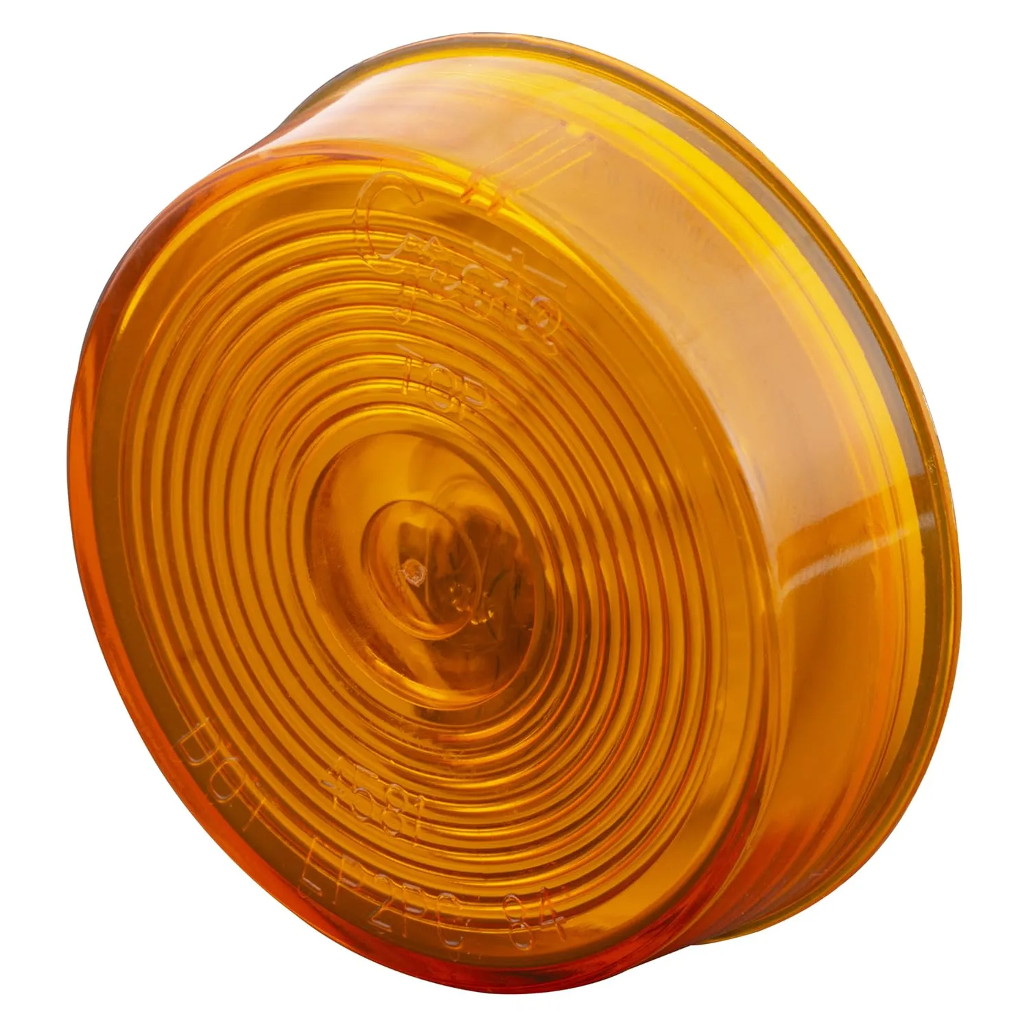 Grote 45813 2 1/2" Round Clearance Marker Light (Optic Lens) 1 Count Pack of 1