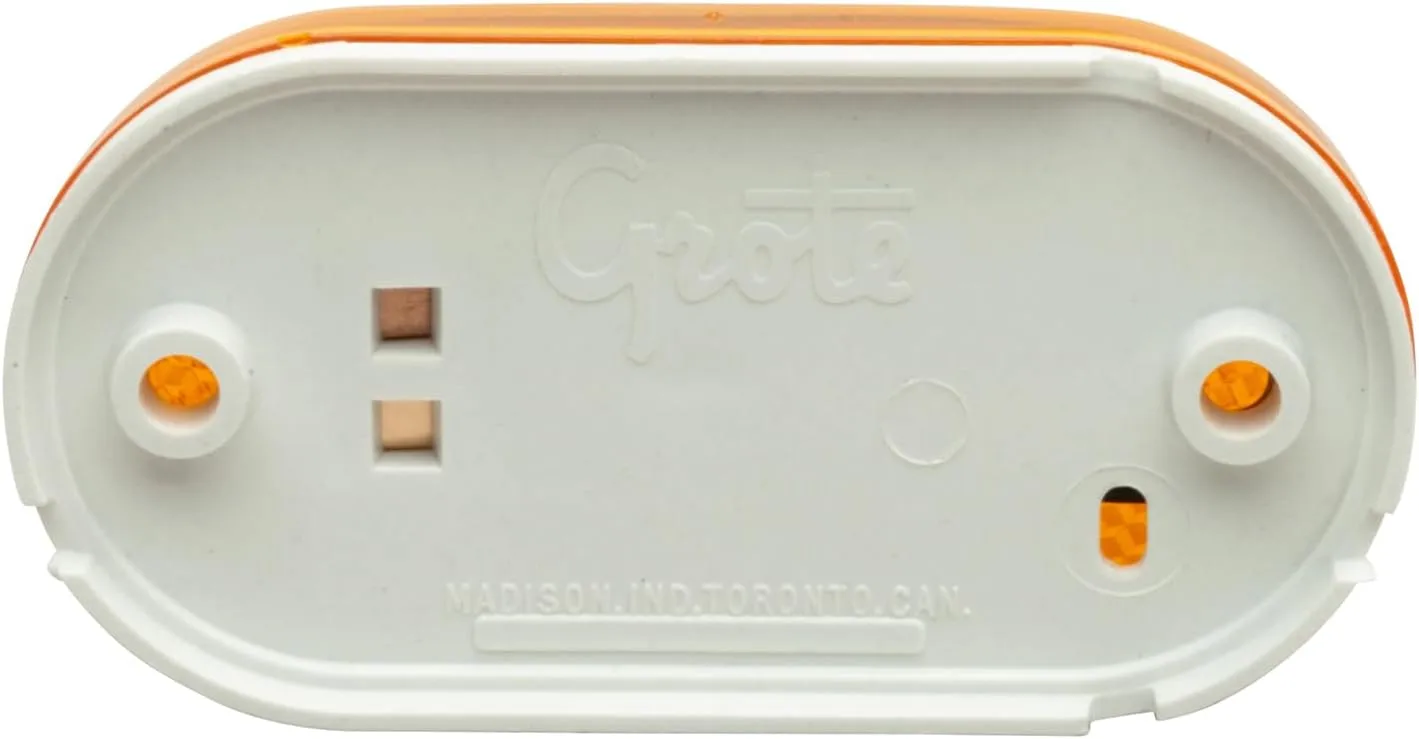 Grote 46713-5 Single-Bulb Oval Clearance Marker Light (Built-in Reflector)