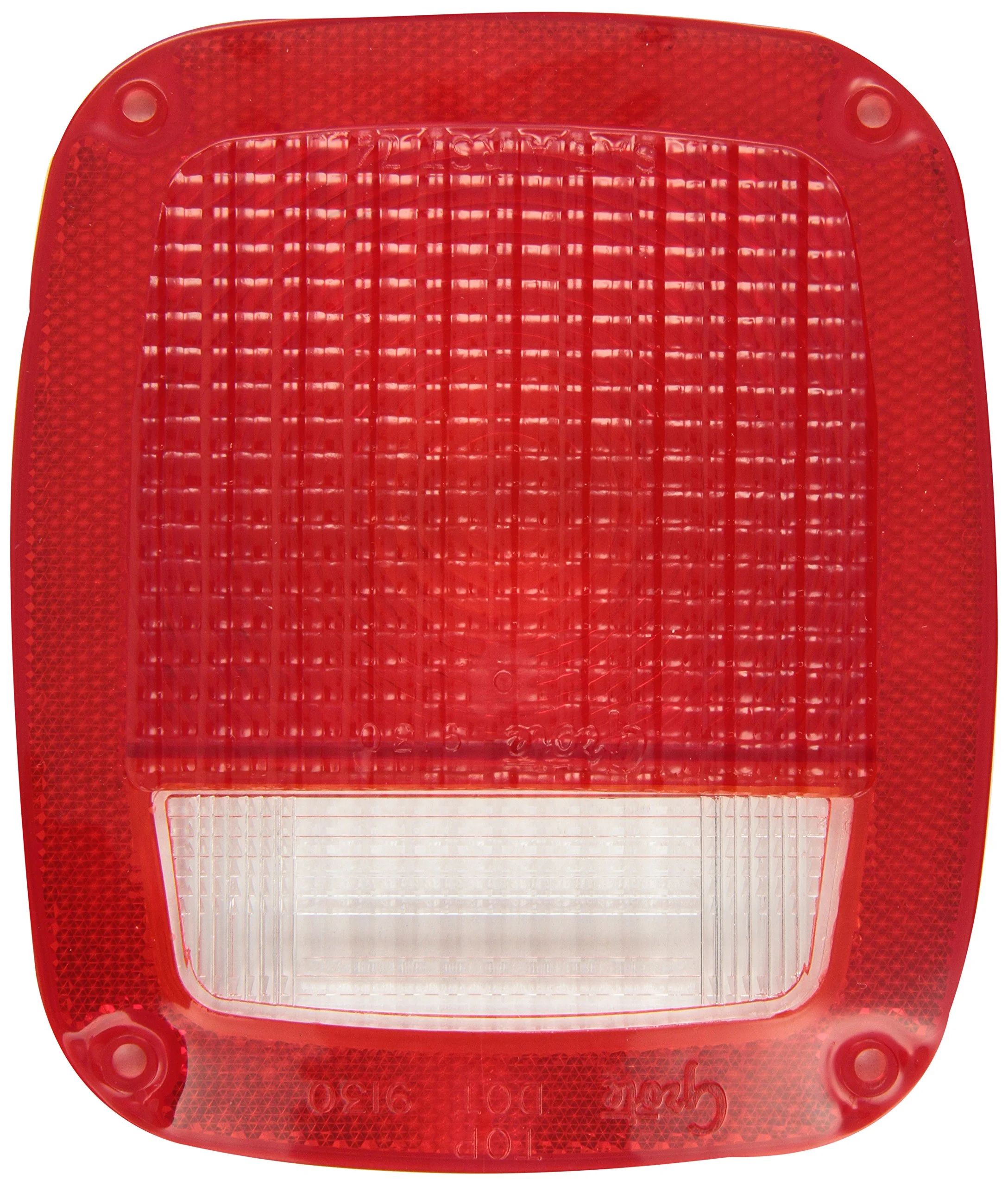 Grote 91302 Red Stop Tail Turn Replacement Lenses Standard