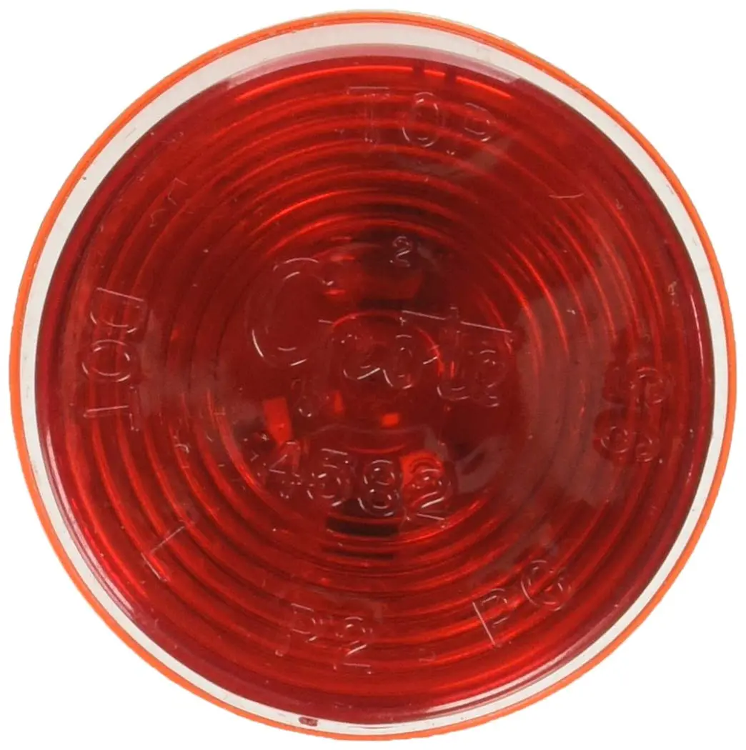 Grote G3002-5 Hi Count Red 2" 9-Diode LED Clearance Marker Light (Retail Pack)