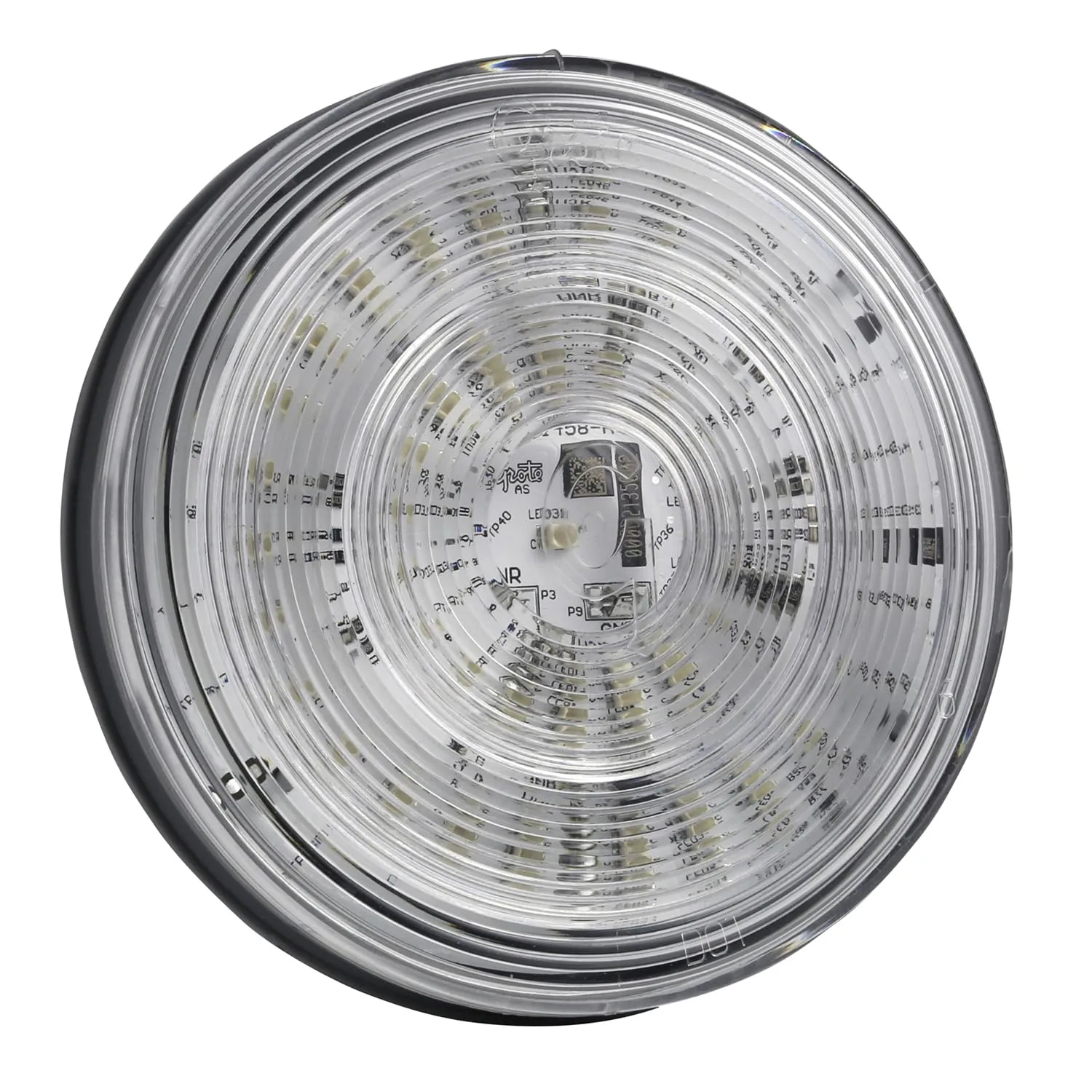 Grote G4022 Hi Count 4 in LED Stop Tail Turn Light - Red with Clear Lens