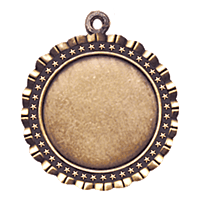 Antique Star Insert Holder Medal