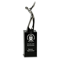 Crystal Golf Ball Crystal Base