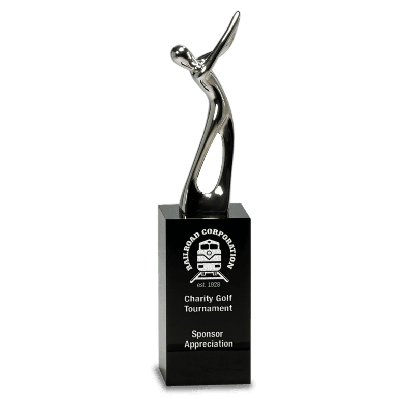 Crystal Golf Ball Crystal Base