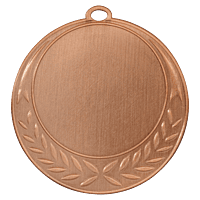 Half Wreath Insert Holder Medal