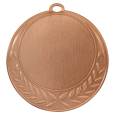 Half Wreath Insert Holder Medal