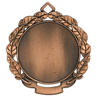Leaf Antique Insert Holder Medal