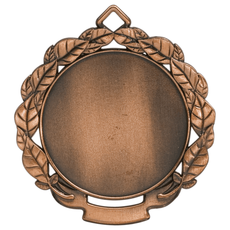 Leaf Antique Insert Holder Medal