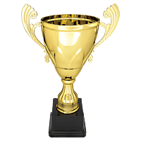 Metal Cup On Plastic Base