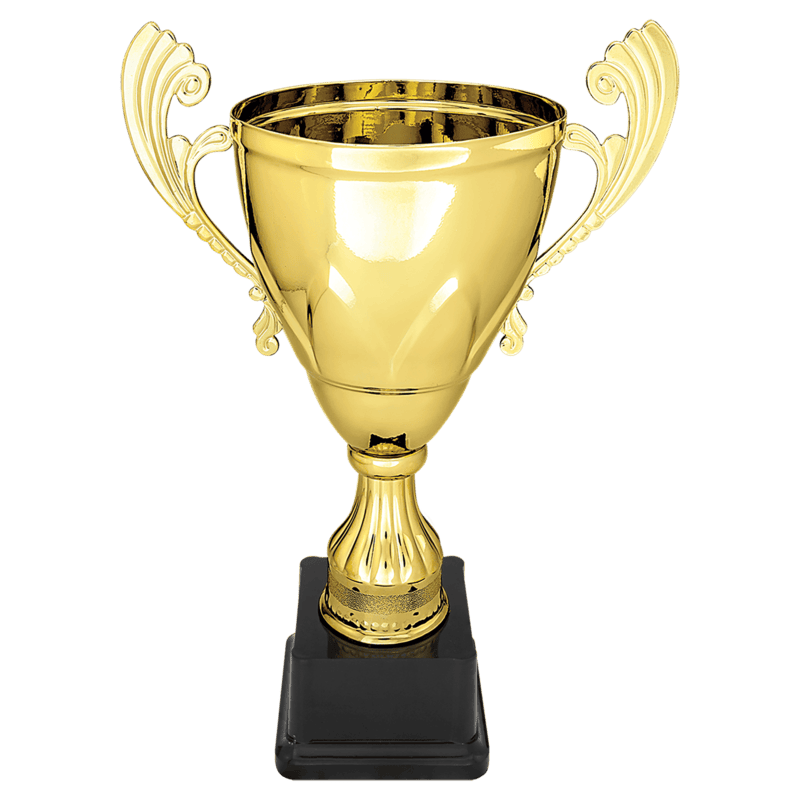 Metal Cup On Plastic Base