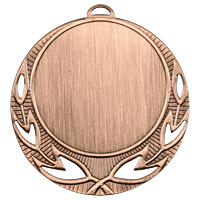 Open Wreath Insert Holder Medal