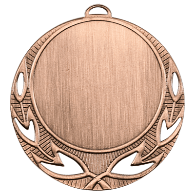 Open Wreath Insert Holder Medal