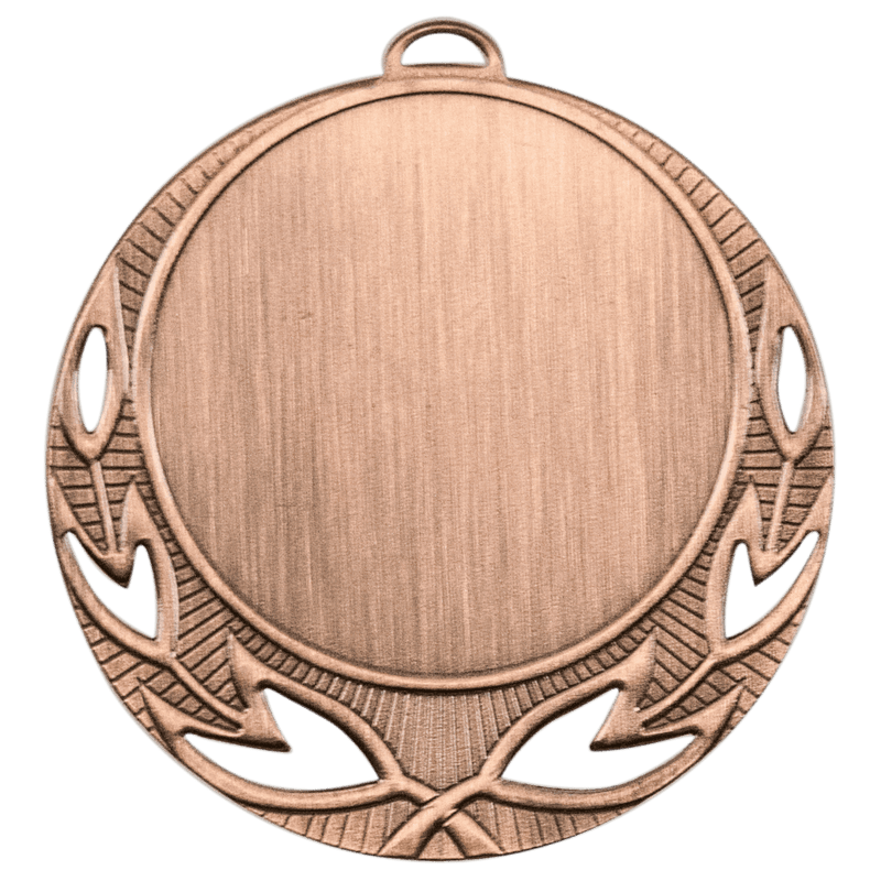 Open Wreath Insert Holder Medal