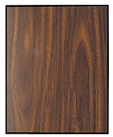 Walnut Finish Plaque with 45 Degree Bevel Edge