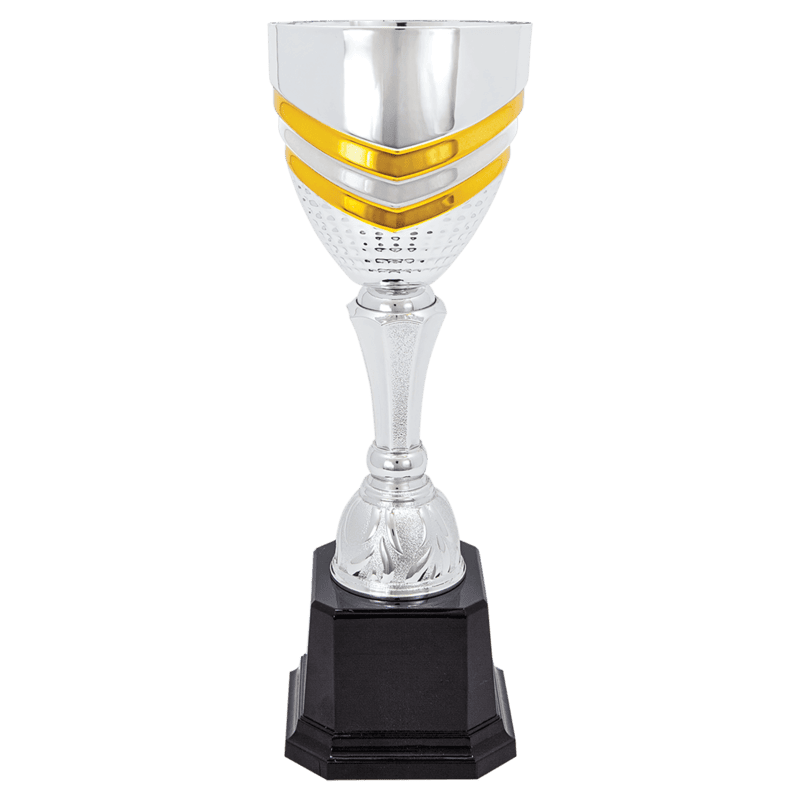 Chevron Metal Cup Trophy