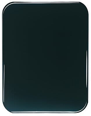 Piano Finish Round Corner Plaque