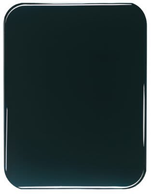 Piano Finish Round Corner Plaque