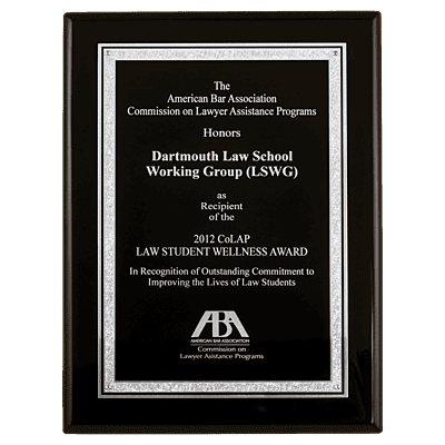 Textured  Florentine Border Plate/on a Black Piano Finish Plaque