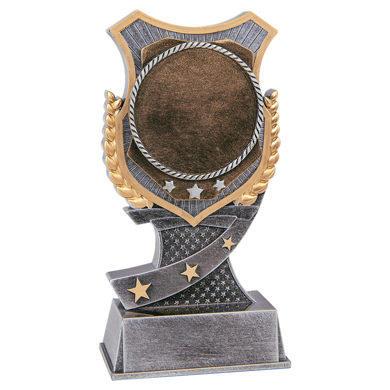 Shield Award Resin Trophy