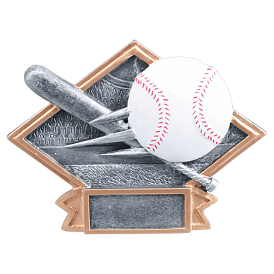 Diamond Plate Resin Trophy