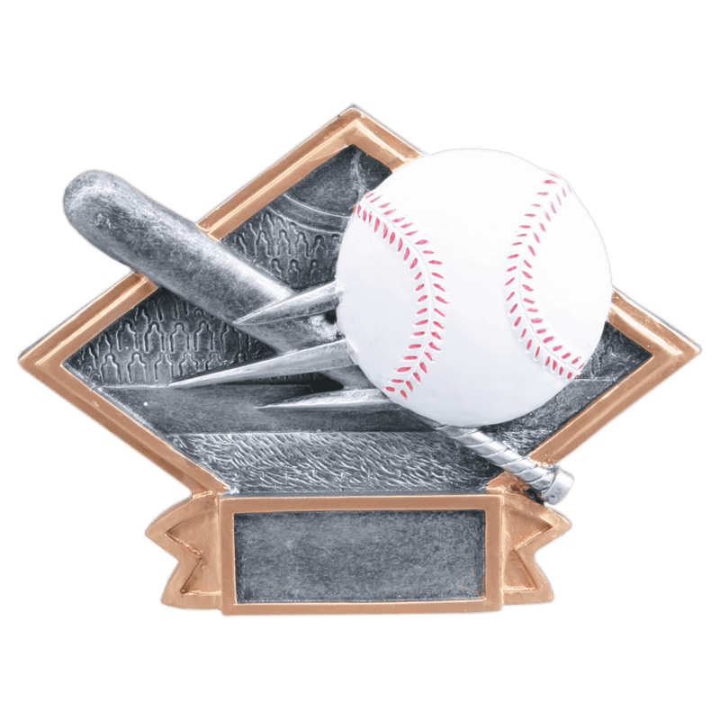 Diamond Plate Resin Trophy