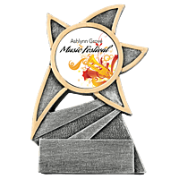 Jazz Star Resin Trophy