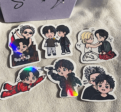 BTS on Tour 2026 Stickers