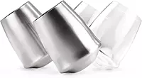 GSI Outdoors - Glacier Stainless Steel Nesting Wine Glass Stemless
