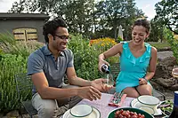 GSI Outdoors Stemless White Wine Glass Multicolor