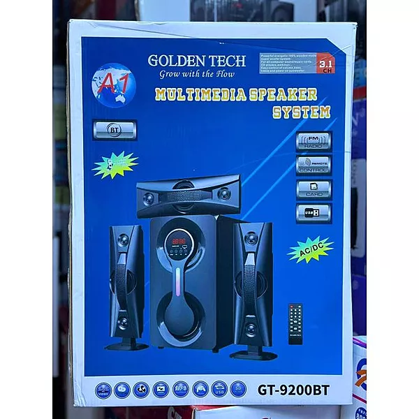 GOLDEN TECH GT-9200BT 3.1CH SOUND SYSTEM