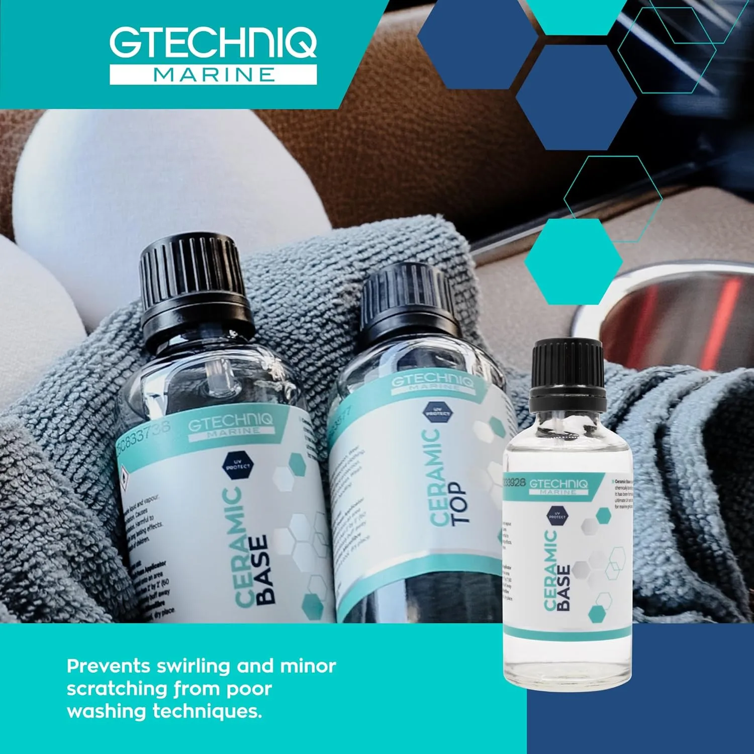 Gtechniq Ceramic Base - Protective Marine Ceramic Coating for Boats, Yachts