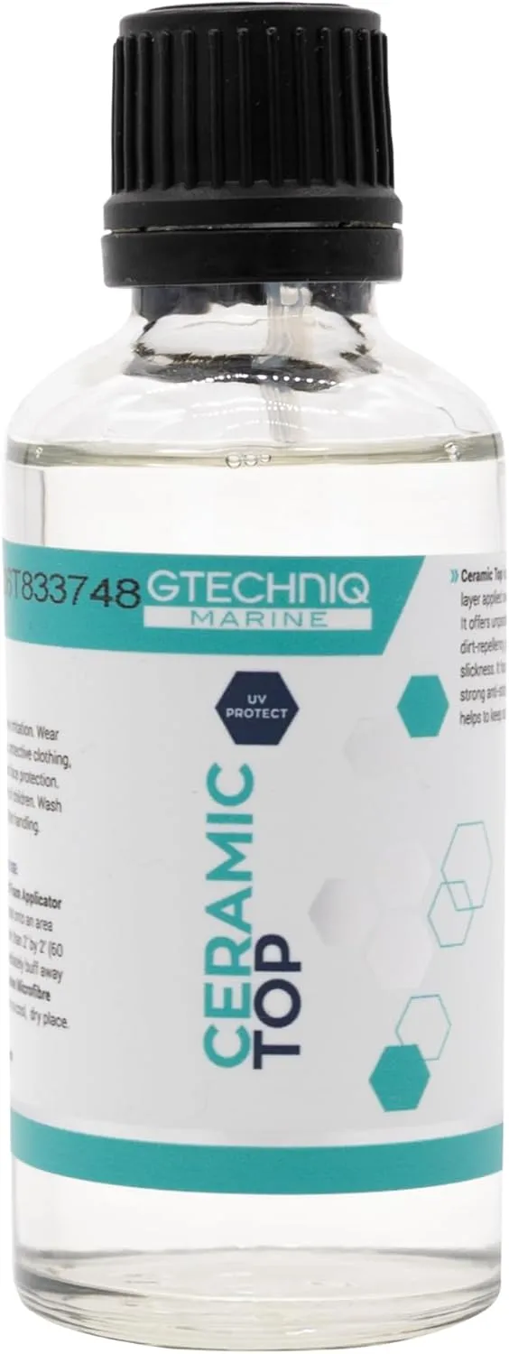 Gtechniq Ceramic Top - Professional Marine Coating for Boats - High Gloss, Optically Clear Finish