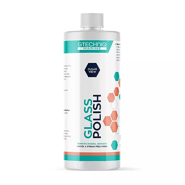 Gtechniq Marine Glass Polish – Water Based Cleaner for Scratch Free Finish on Glass and Perspex