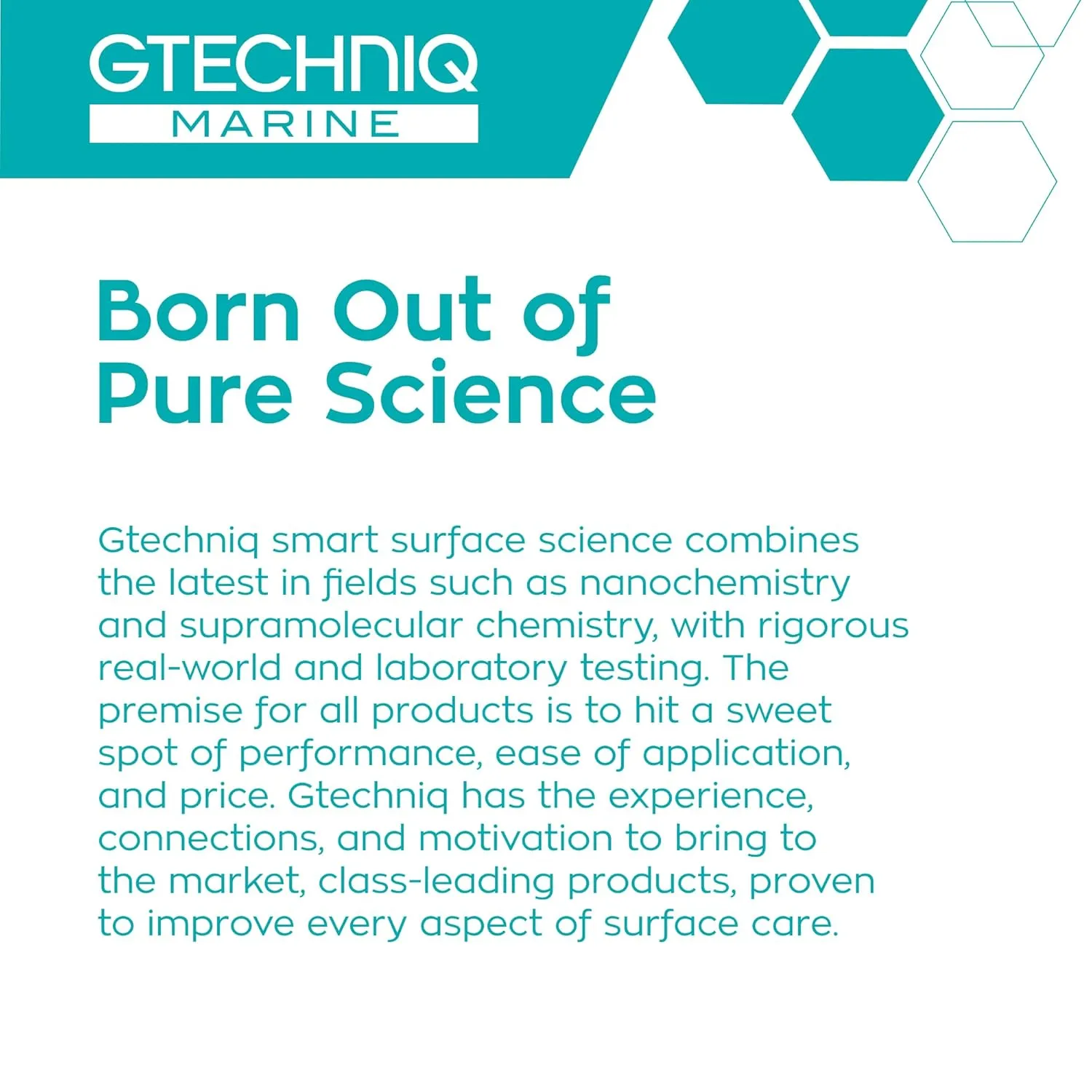 Gtechniq Marine Glass Polish – Water Based Cleaner for Scratch Free Finish on Glass and Perspex