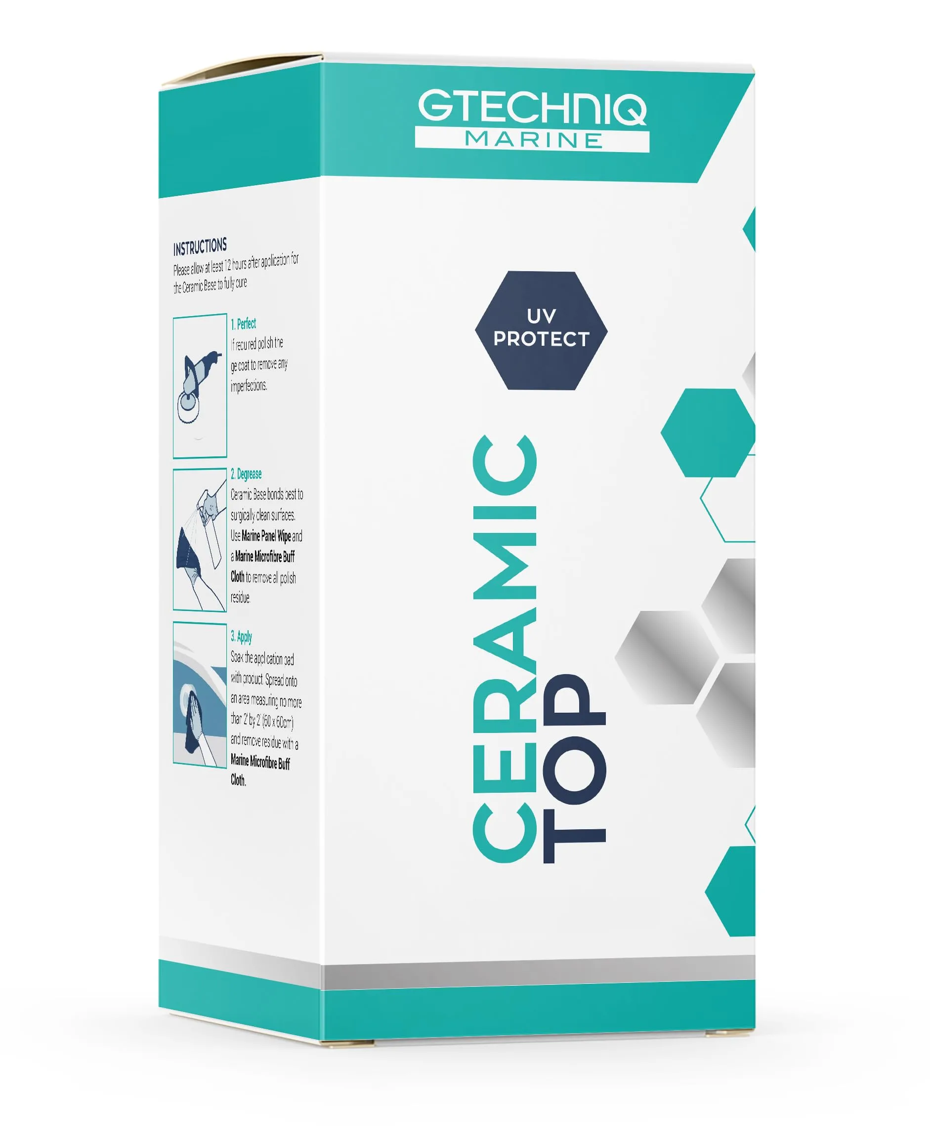 Gtechniq Marine Ceramic Top, 250 ml. Unparalleled dirt-repellancy, gloss and surface slickness. Strong UV protection