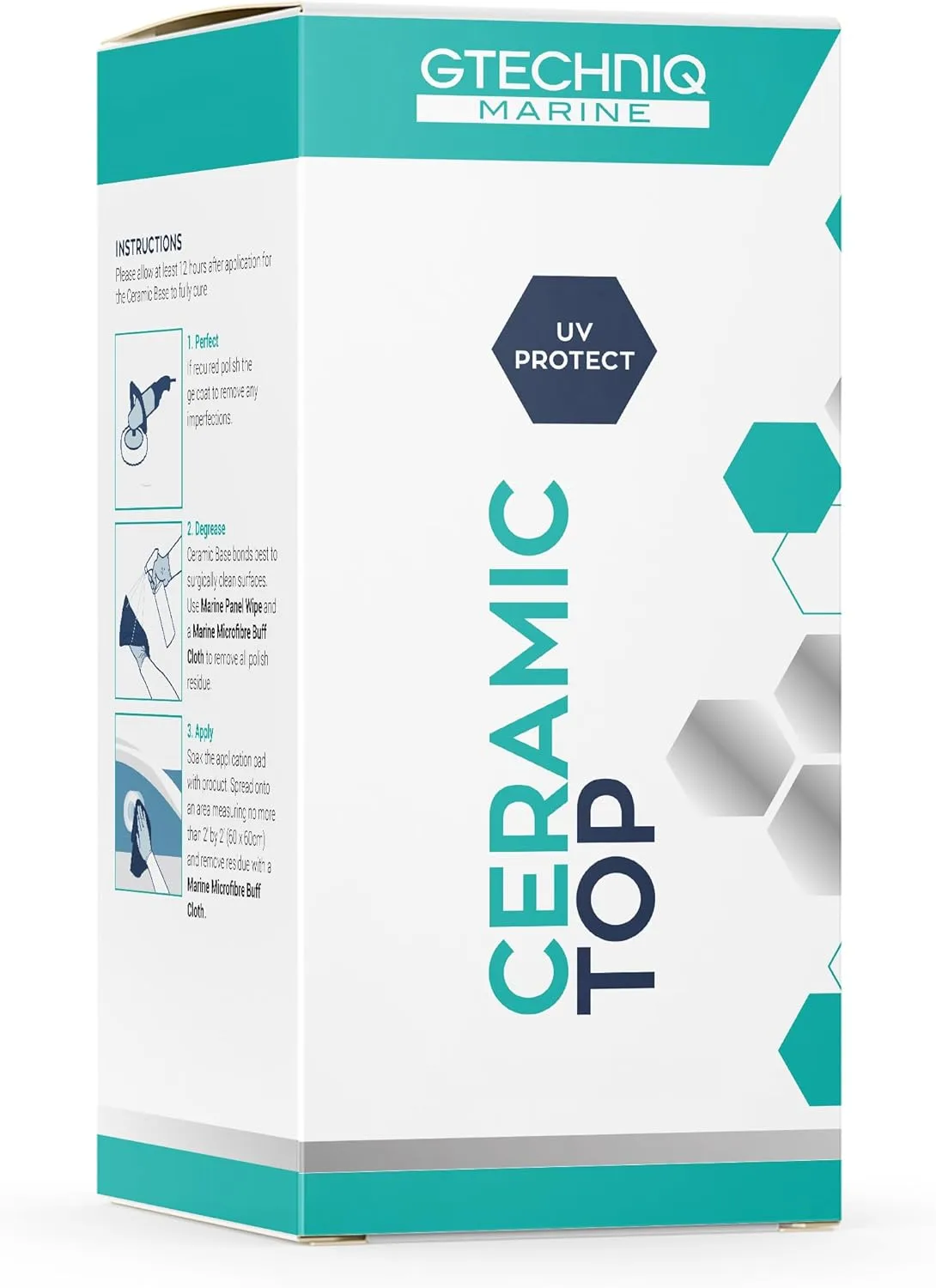 Gtechniq Marine Ceramic Top, 250 ml. Unparalleled dirt-repellancy, gloss and surface slickness. Strong UV protection