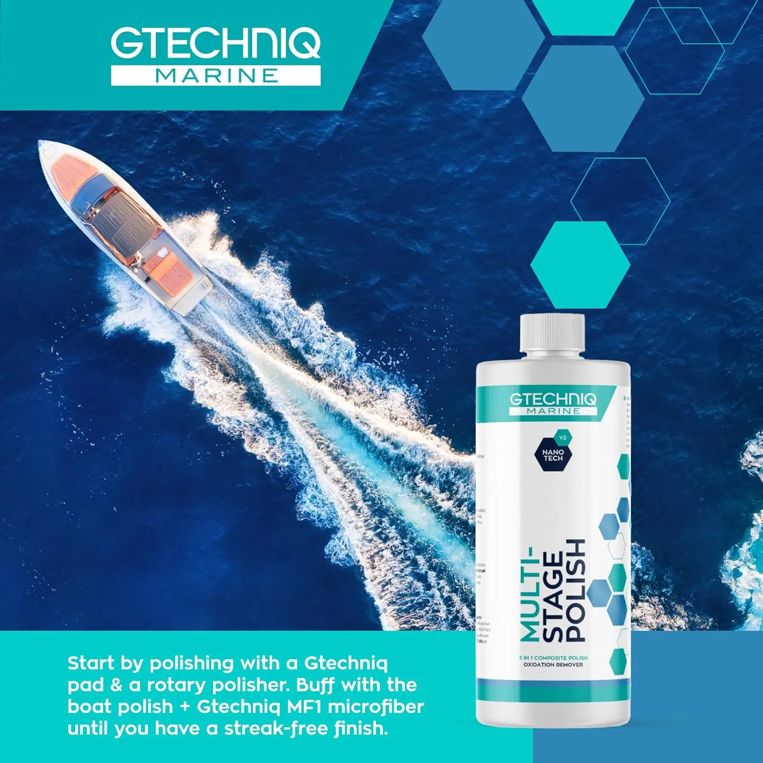 GTECHNIQ Marine Surface Cleaners & Polishes