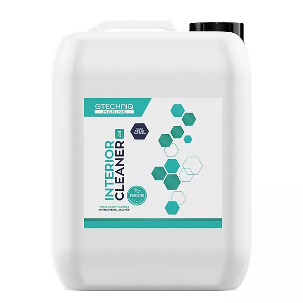 Gtechniq Marine Interior Cleaner for Hard and Soft Surfaces on Boat, Powerboat, Jet Ski and Yacht - Dirt Repellent, 5L