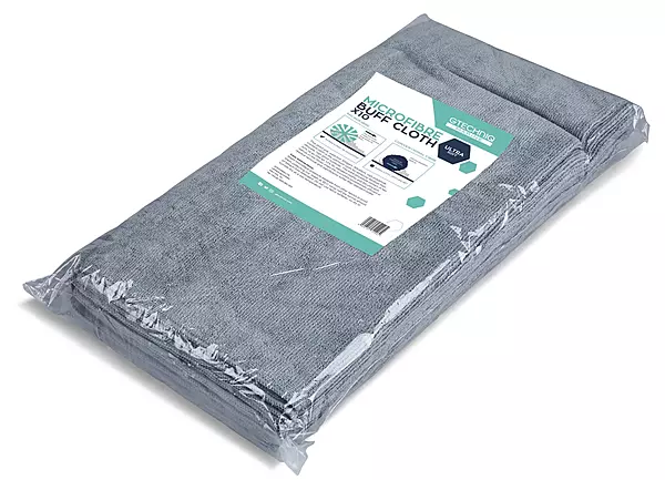 Gtechniq ZeroR Microfibre Buff Cloth – Ultra Soft Residue Removal, High Polyamide Content for Maximum Streak Free Absorption