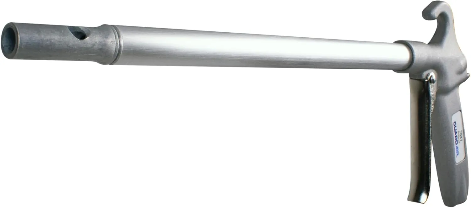 Guardair Xtra Thrust 75XT036AA Safety Air Blow Gun OSHA Compliant Alloy Nozzle with 36-Inch Aluminum Extension, 36 INCH