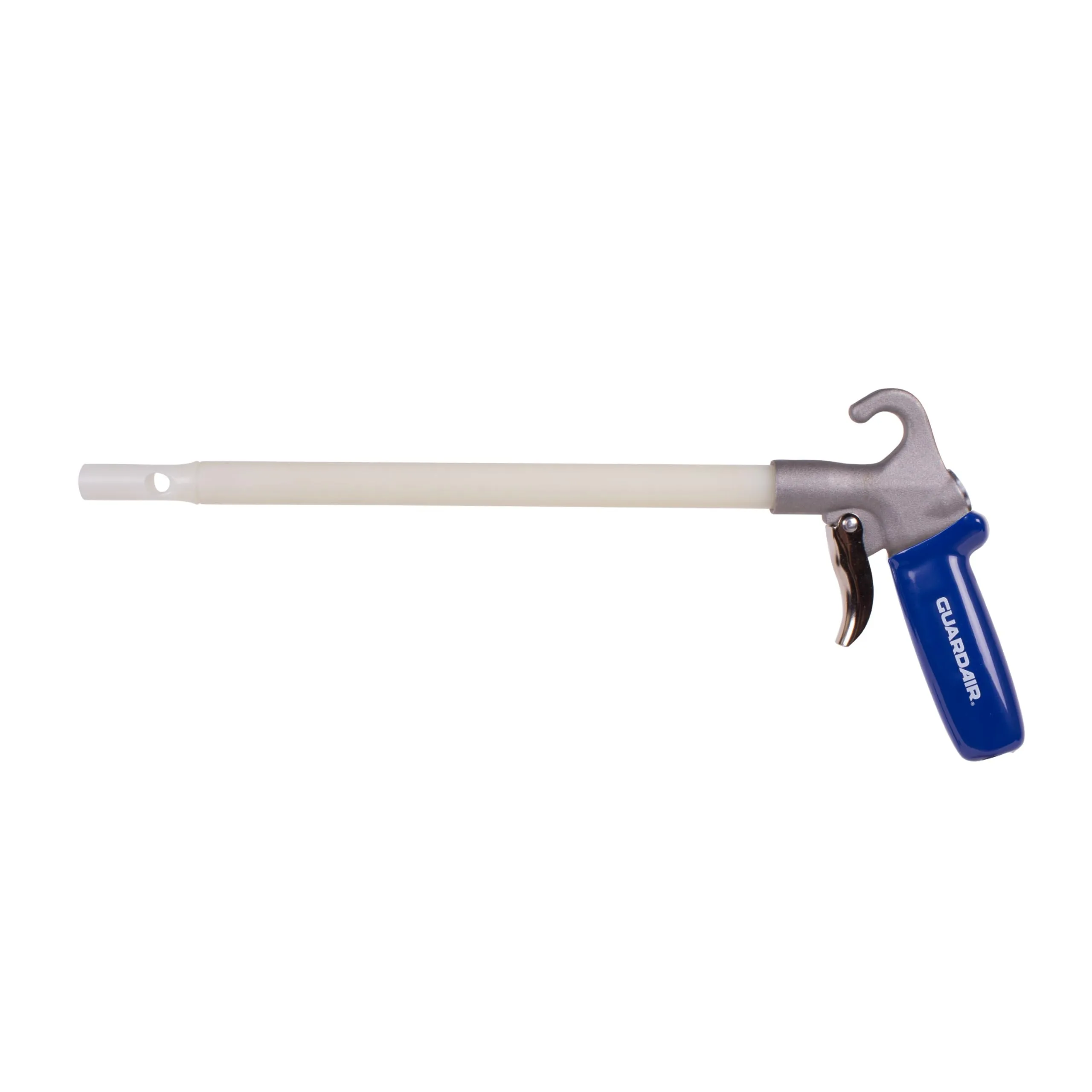 Guardair Long John Safety Air Gun - 24 inch Nylon Extension, Pistol Style Grip, OSHA Compliant Venturi Nozzle