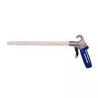 Guardair Long John Safety Air Gun - 24 inch Nylon Extension, Pistol Style Grip, OSHA Compliant Venturi Nozzle